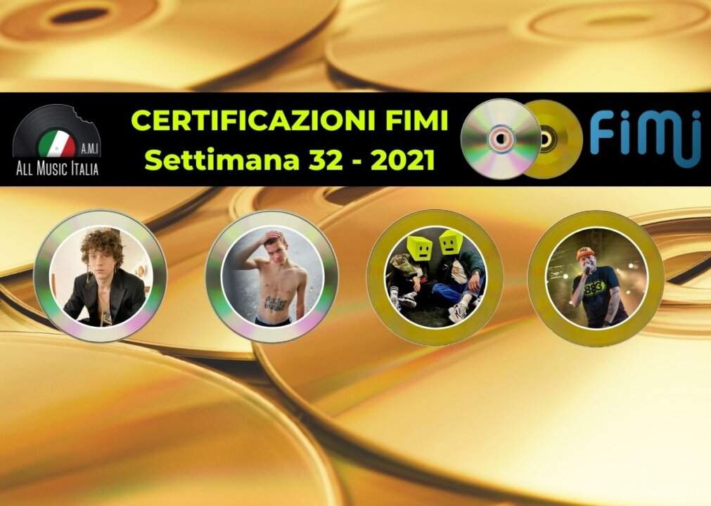 Certificazioni FIMI 32: Sanremo 2021 quota 25 certificazioni grazie a Irama