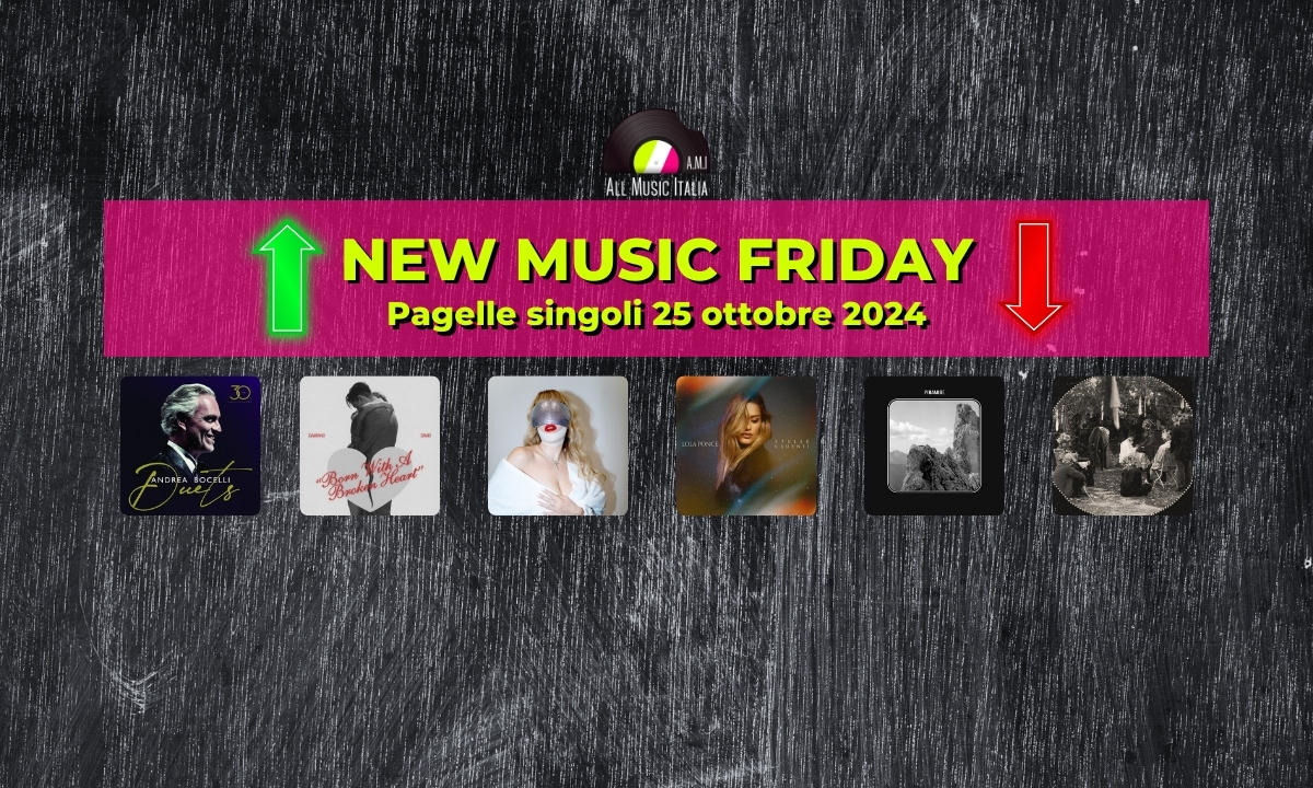 Pagelle nuovi singoli 25 ottobre 2024 New Music Friday