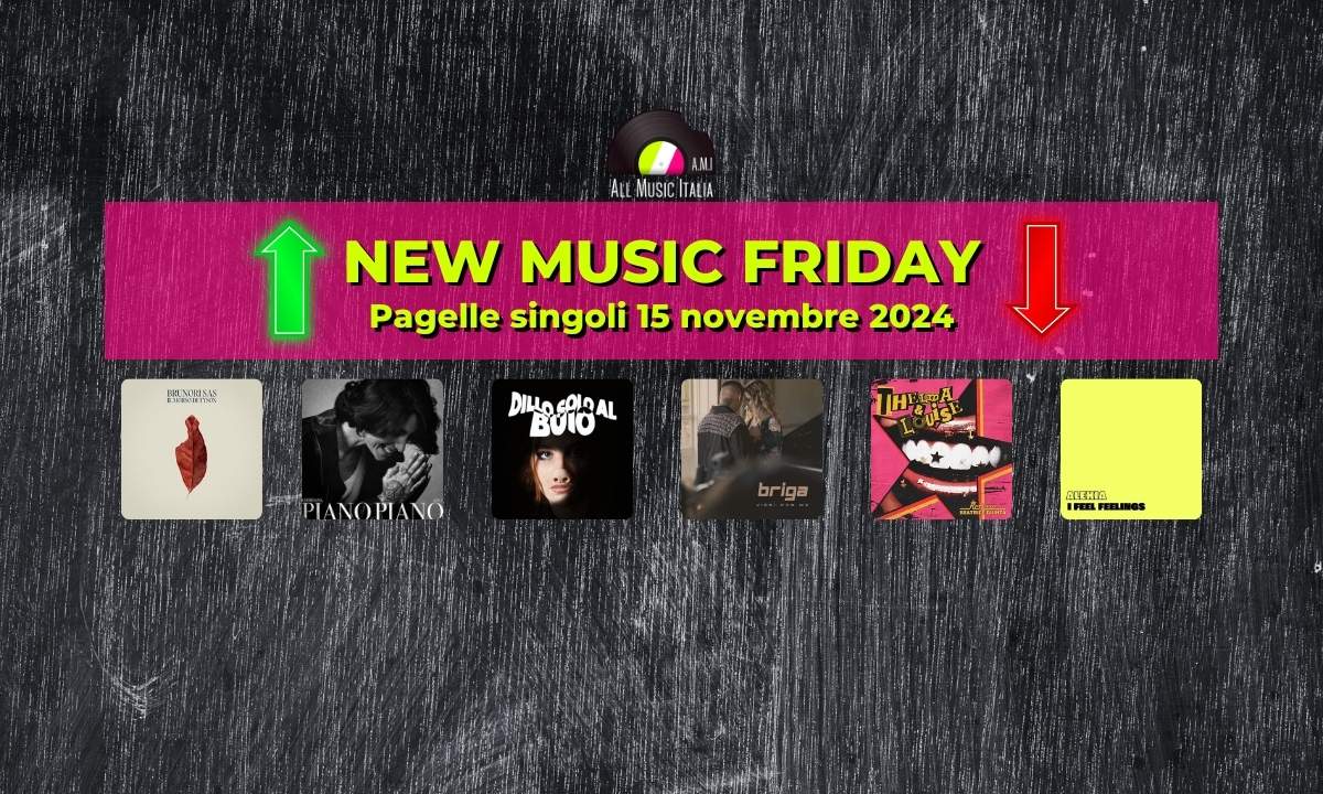 Pagelle nuovi singoli 15 novembre 2024 New Music Friday