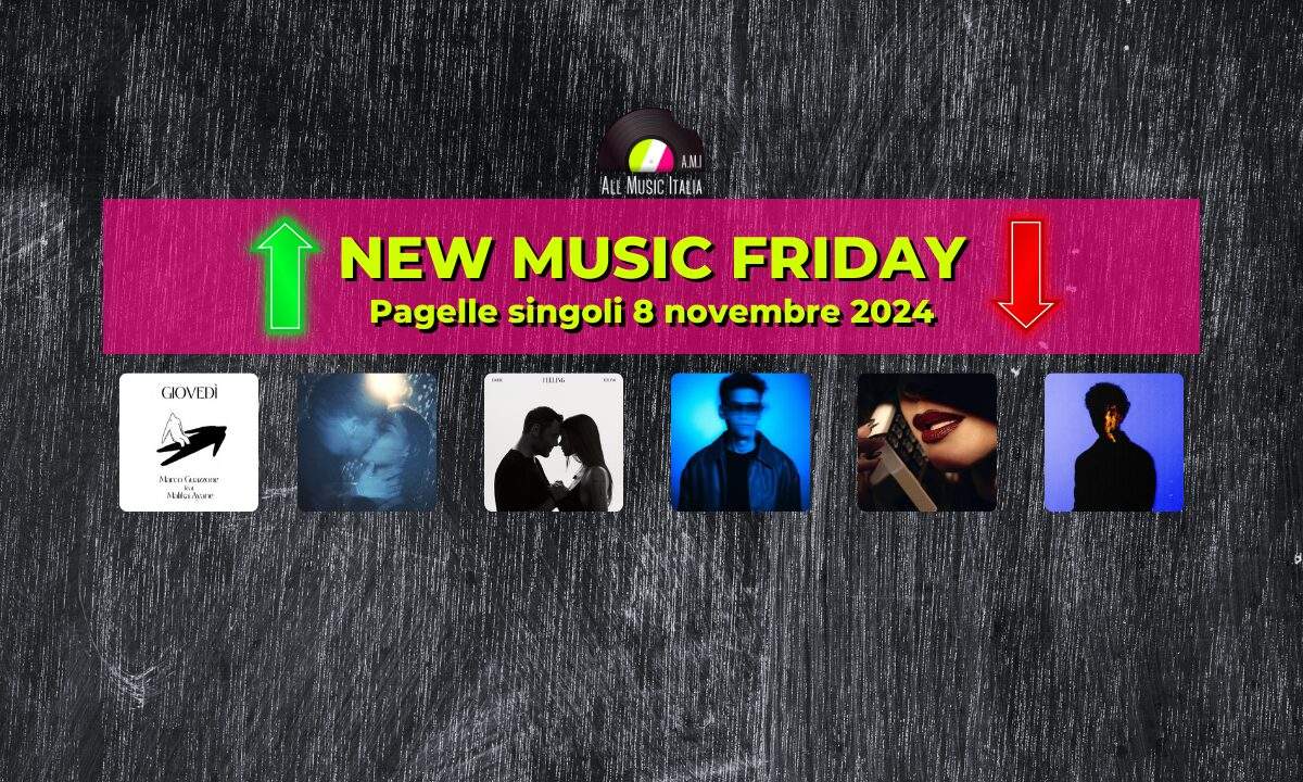 Pagelle nuovi singoli 8 novembre 2024 New Music Friday