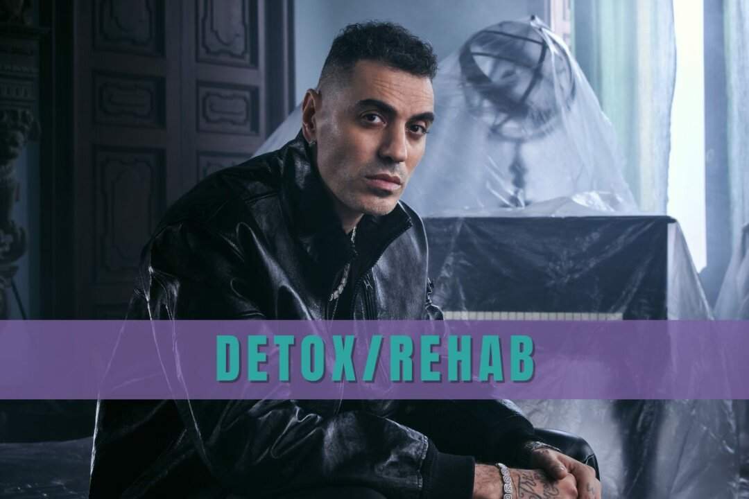 Marracash Detox rehab testo significato